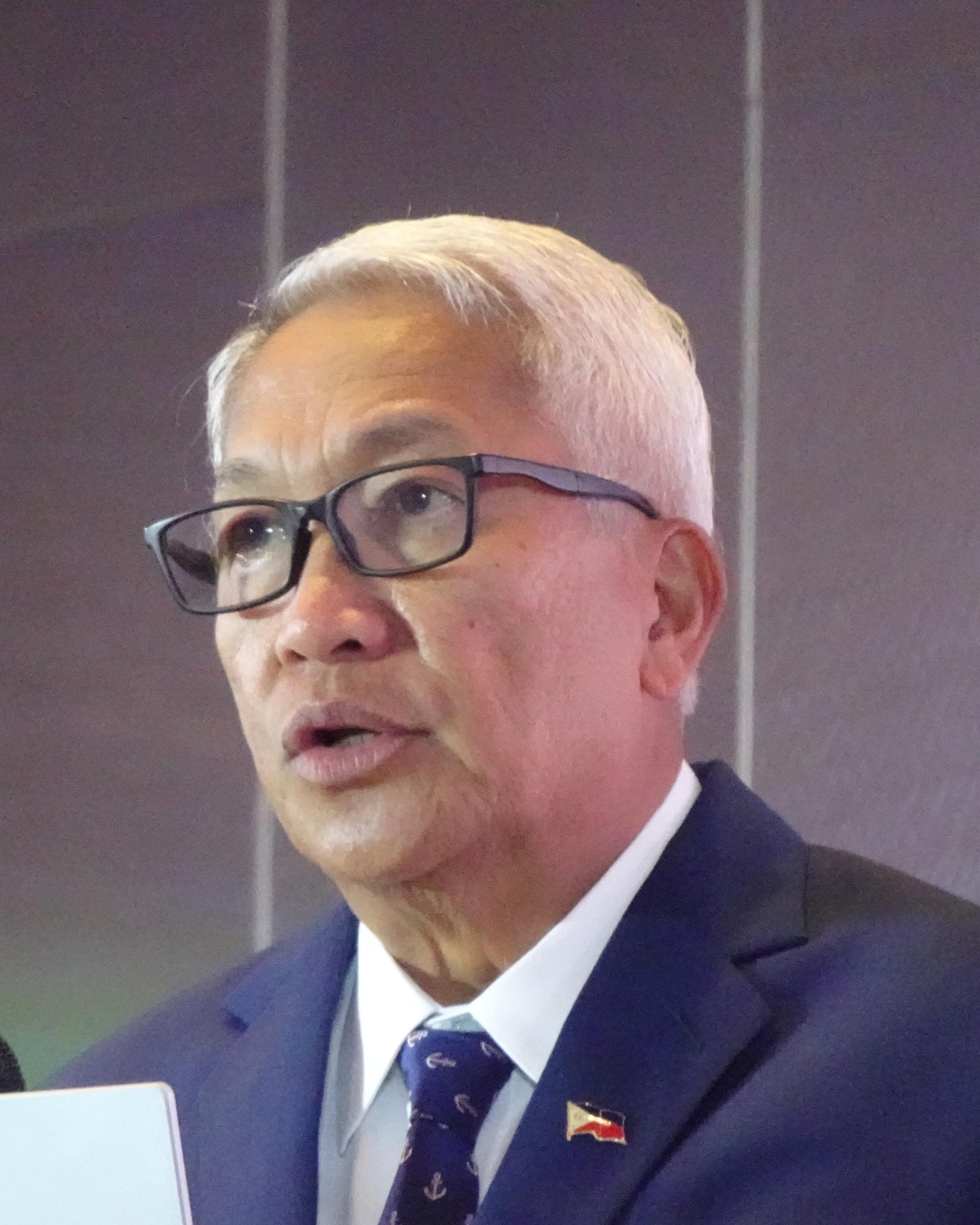 Elmer Francisco U. Sarmiento　　<br>　フィリピン共和国運輸省 海事担当次官
