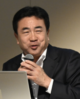 仮井 康裕 <br>広島電鉄株式会社 代表取締役社長